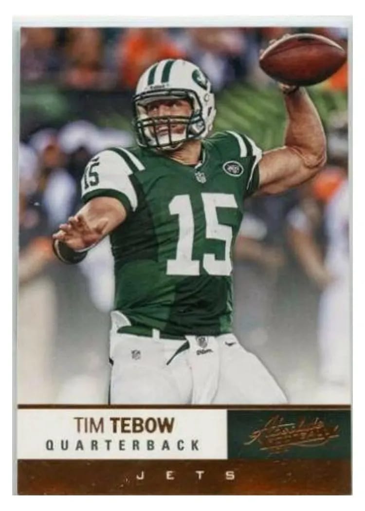 2012 Panini Absolute Tim Tebow #40 card