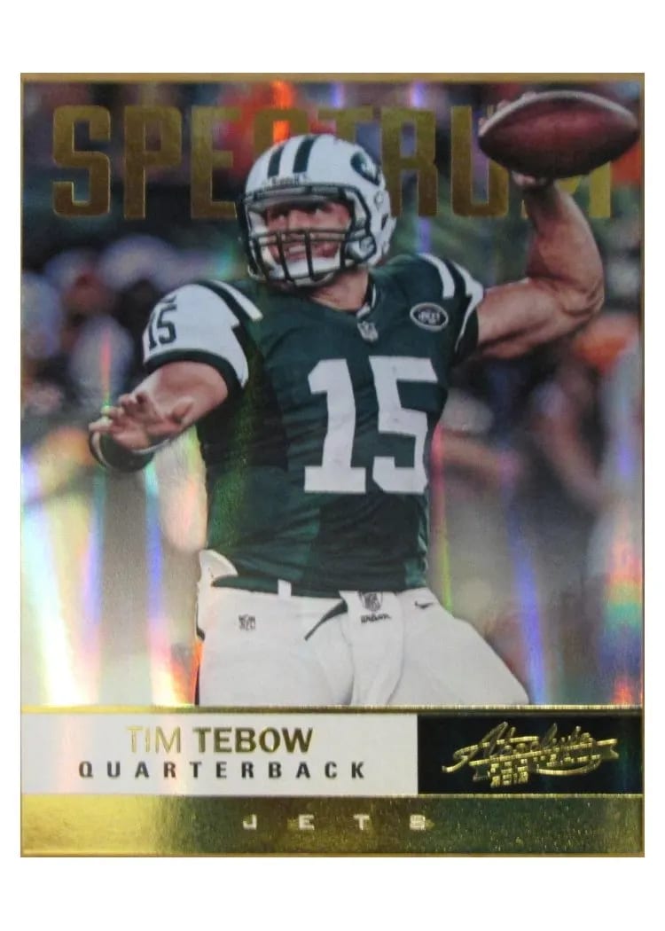 2012 Panini Absolute Tim Tebow #40 card