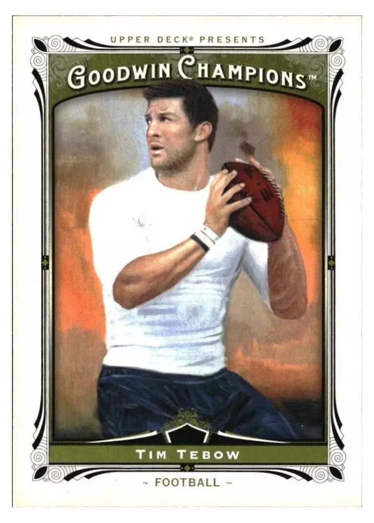 2013 Upper Deck Tim Tebow #37 card