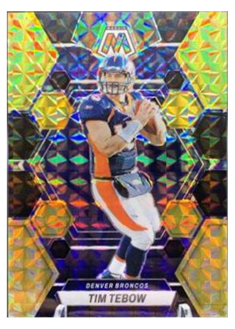 2023 Panini Mosaic Base Set Tim Tebow #71 card