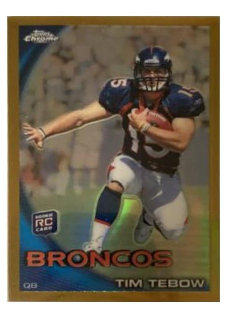 2024 Panini Flawless Shield Signatures Tim Tebow #50 card