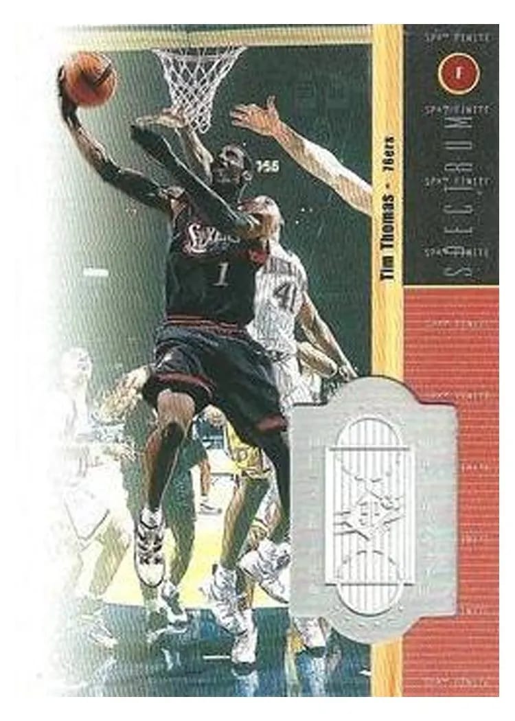 1998 Spx Finite Spectrum Tim Thomas #88 card