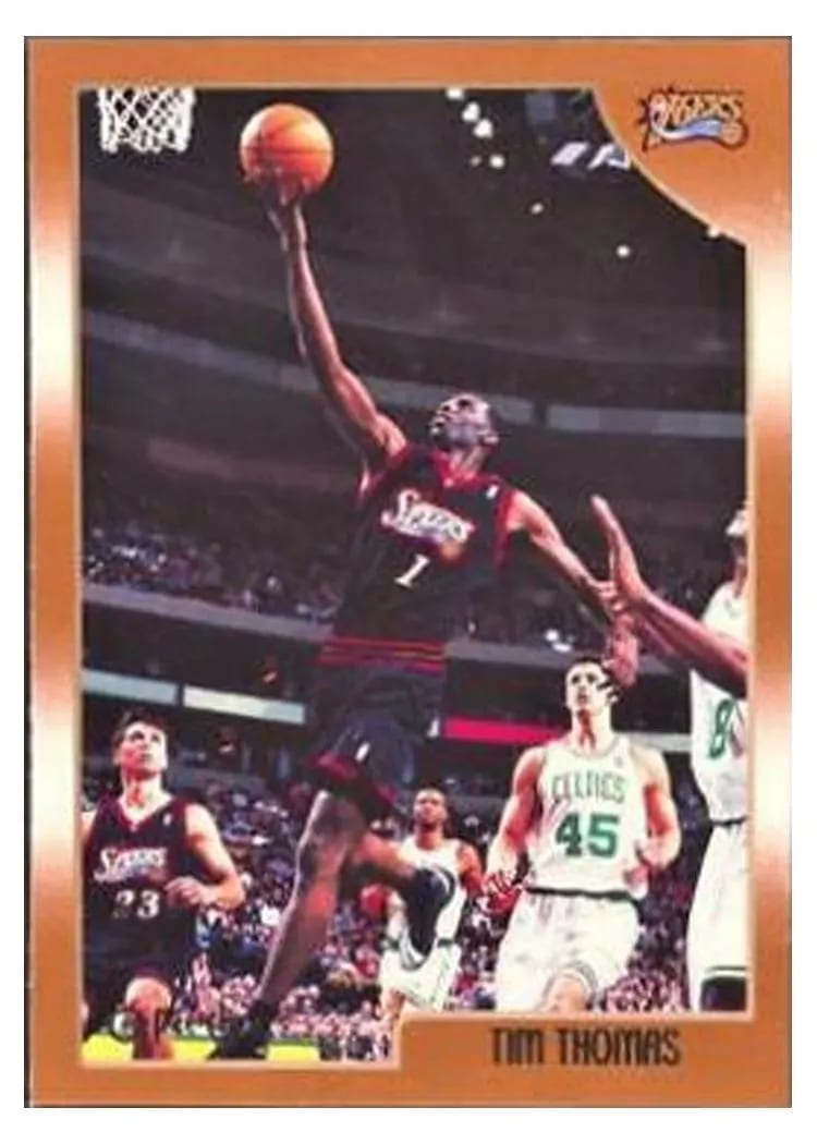 1998 Topps Tim Thomas #17 card