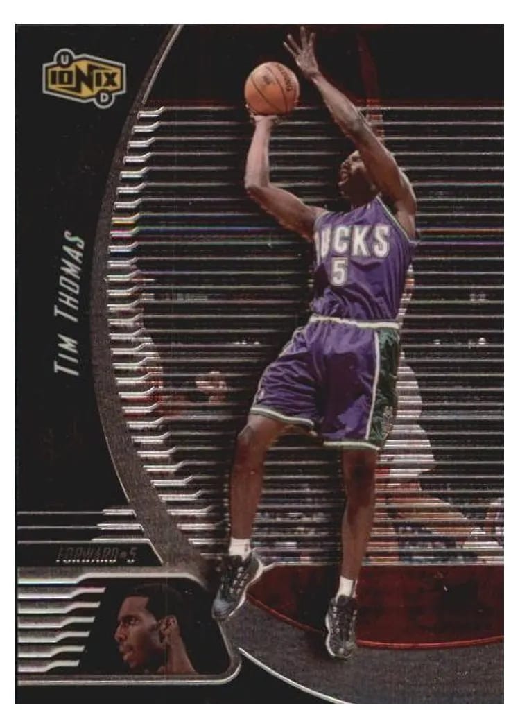 1998 Upper Deck Ionix Tim Thomas #45 card