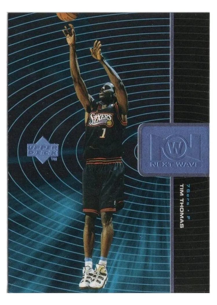 1998 Upper Deck Next Wave Tim Thomas #NW4 card