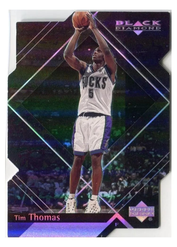 1999 Upper Deck Black Diamond Tim Thomas #46 card