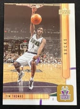 2001-02 Upper Deck Base Set Tim Thomas #96 card