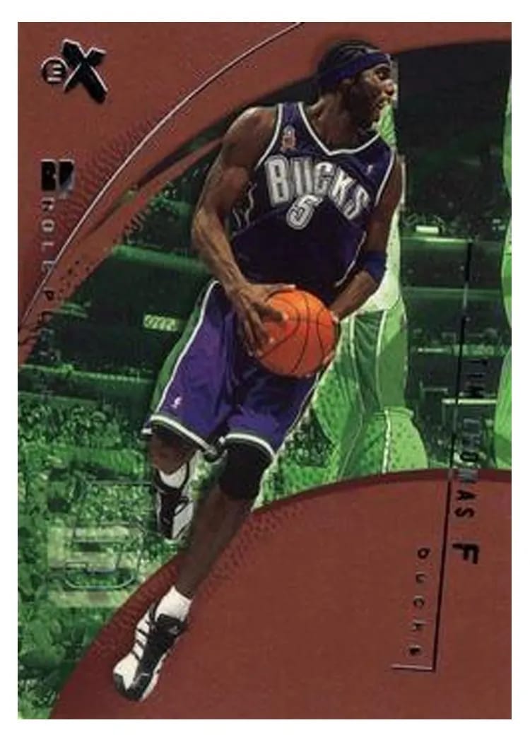 2001 Fleer E-X Tim Thomas #63 card