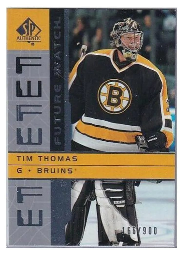 2002 SP Authentic Tim Thomas #137 card