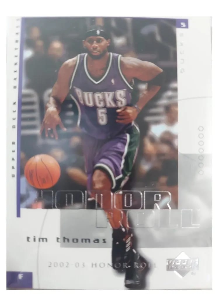 2002 Upper Deck Honor Roll Tim Thomas #46 card