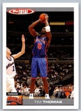 2004-05 Topps Total Base Set Tim Thomas #149 card