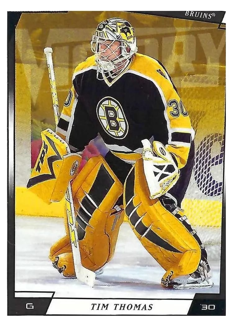 2006 Upper Deck Victory Tim Thomas #13 card