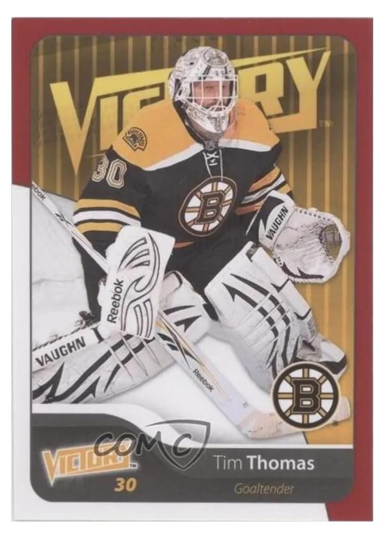 2011 Upper Deck Victory Tim Thomas #19 card