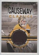 2023-24 Upper Deck Boston Bruins Centennial Causeway Classics Relics Tim Thomas #CL-TT card