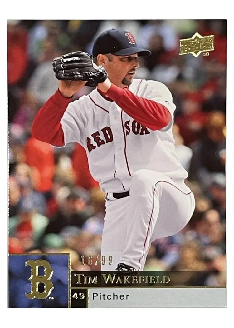 2009 Upper Deck Base Set Tim Wakefield #56 card