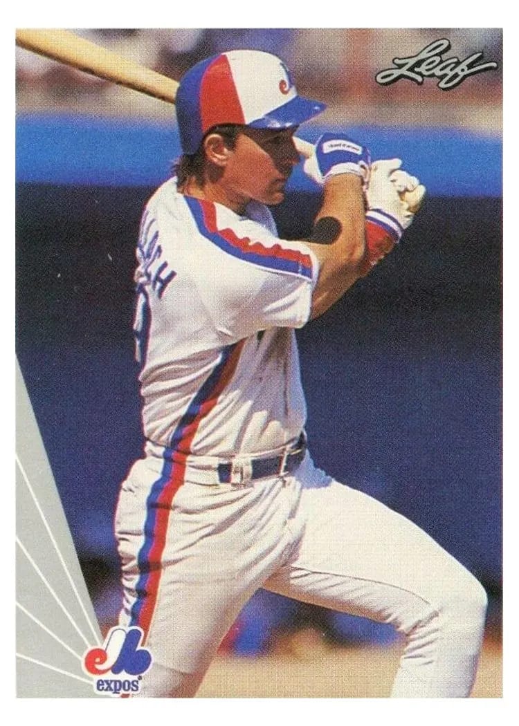 1990 Leaf Tim Wallach #80 card