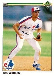 1990 Upper Deck Base Set Tim Wallach #273 card