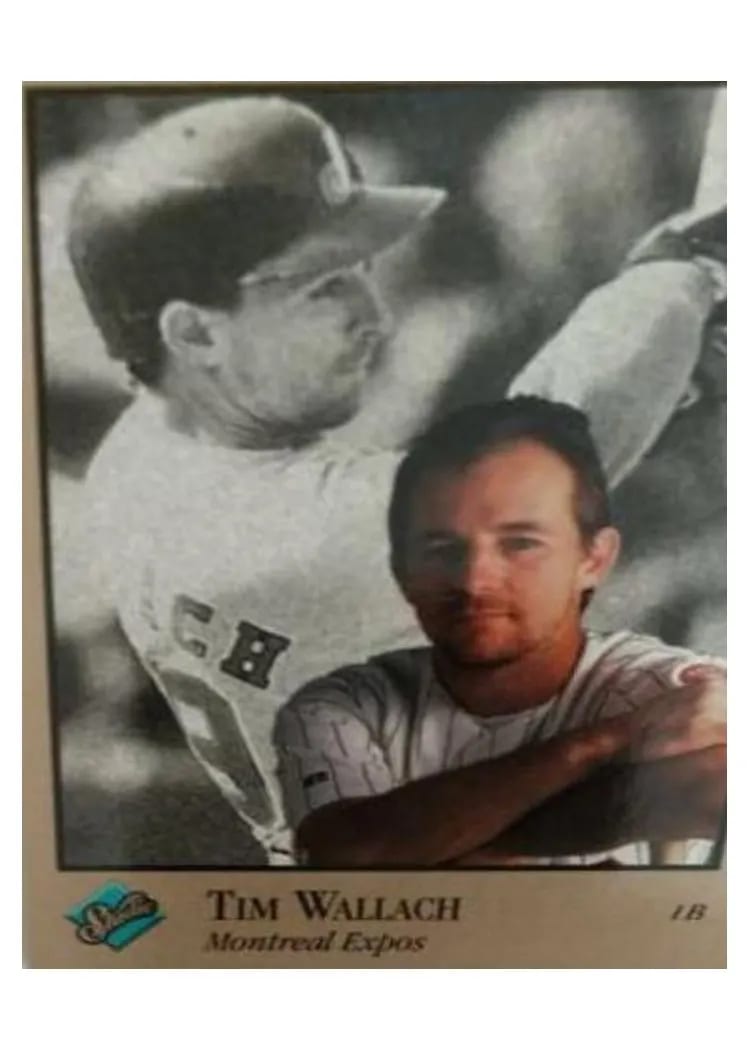 1992 Studio Tim Wallach #60 card