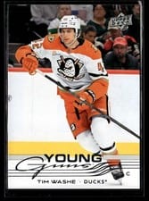 2025-26 Upper Deck Young Guns Acetate Tim Washe #206 card