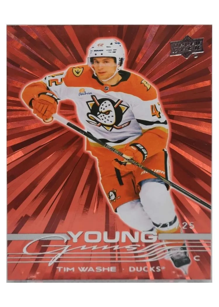 2025 Upper Deck Tim Washe #206 card