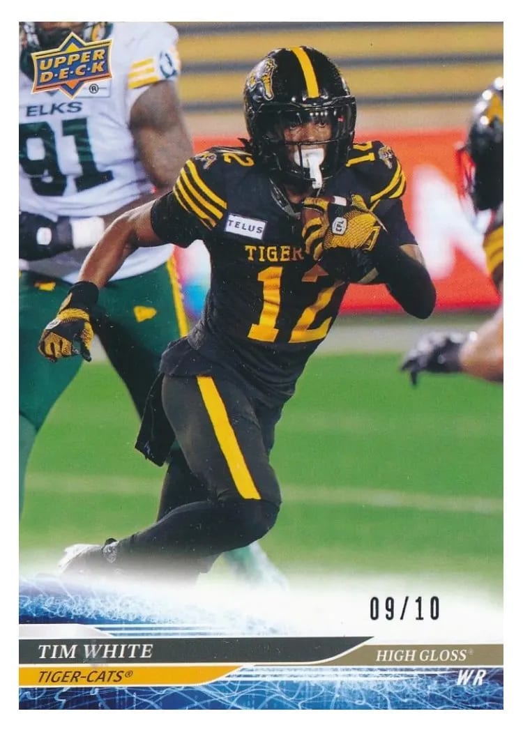 2025 Upper Deck CFL Tim White #8 card
