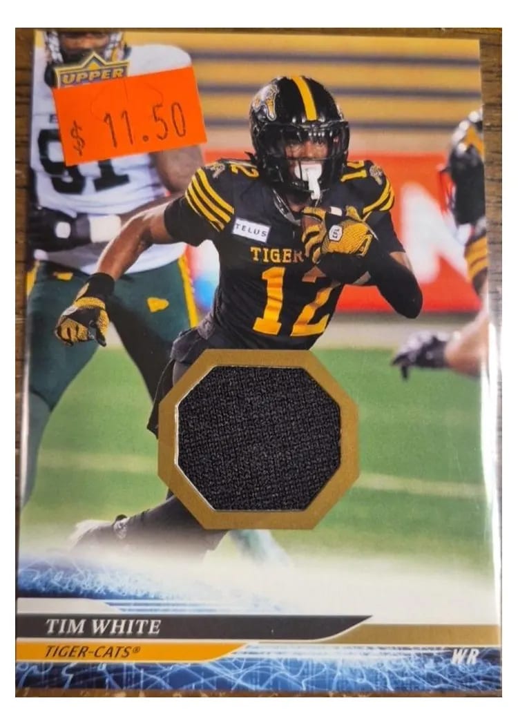 2025 Upper Deck CFL Tim White #8 card