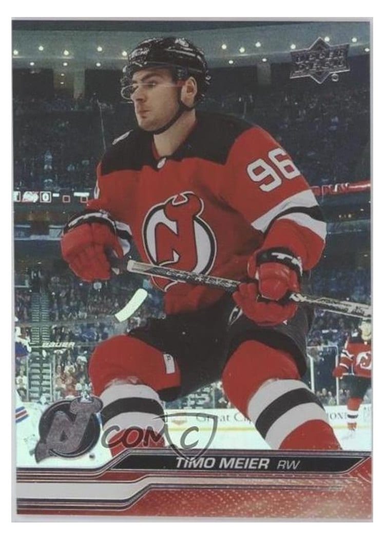 2023-24 Upper Deck Base Set Timo Meier #357 card
