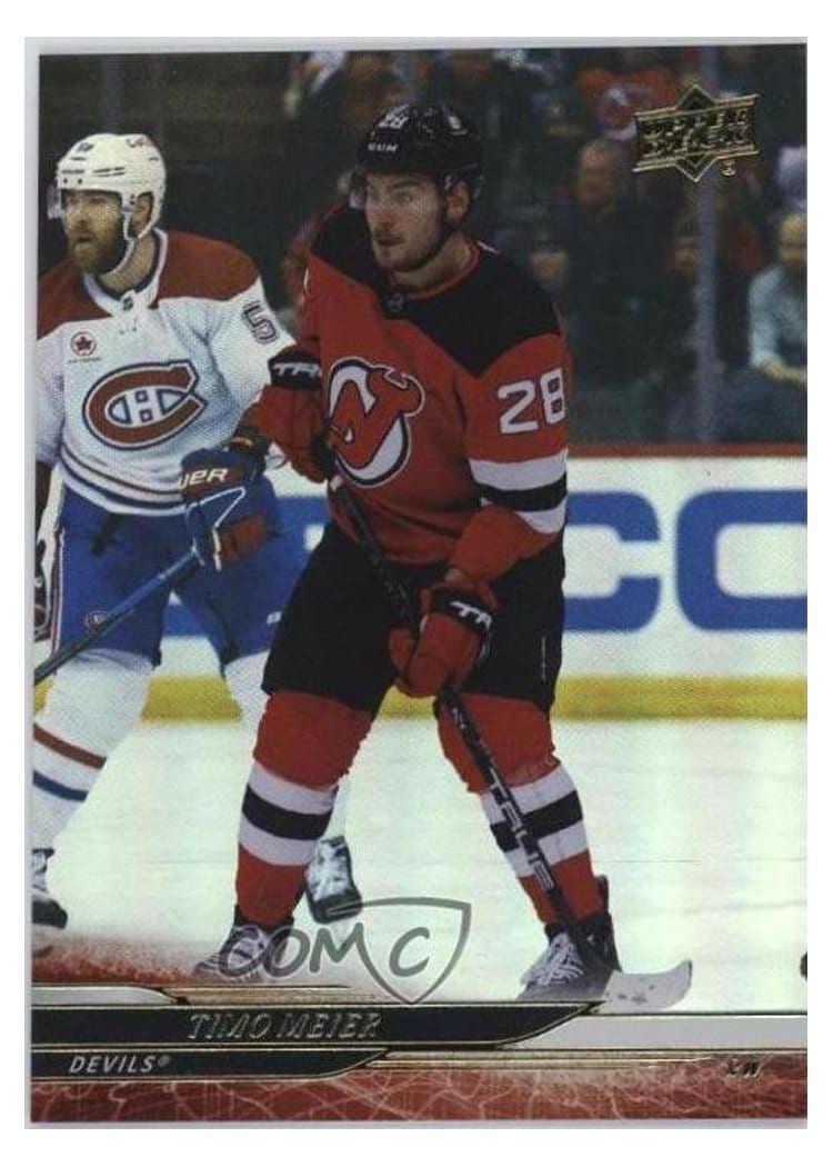 2024-25 Upper Deck Base Set Timo Meier #113 card
