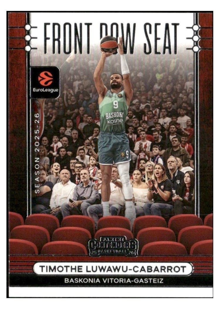 2025 Panini Contenders EuroLeague Front Row Seat Timothe Luwawu-Cabarrot #5 card