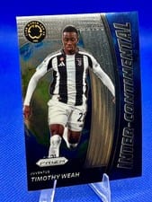 2025 Panini Prizm FIFA Club World Cup Inter-Continental Timothy Weah #17 card