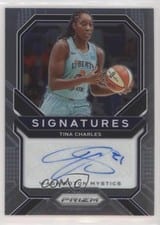 2020 Panini Prizm WNBA Signatures Tina Charles #SG-TCH card