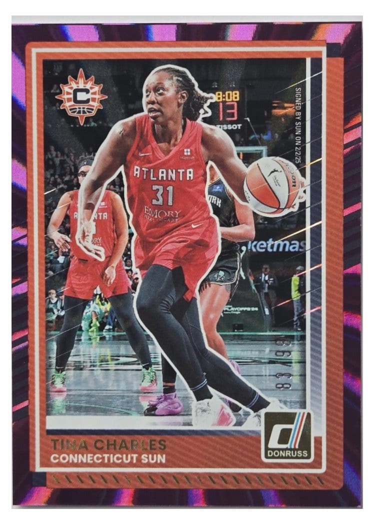 2025-26 Donruss WNBA Base Set Tina Charles #52 card