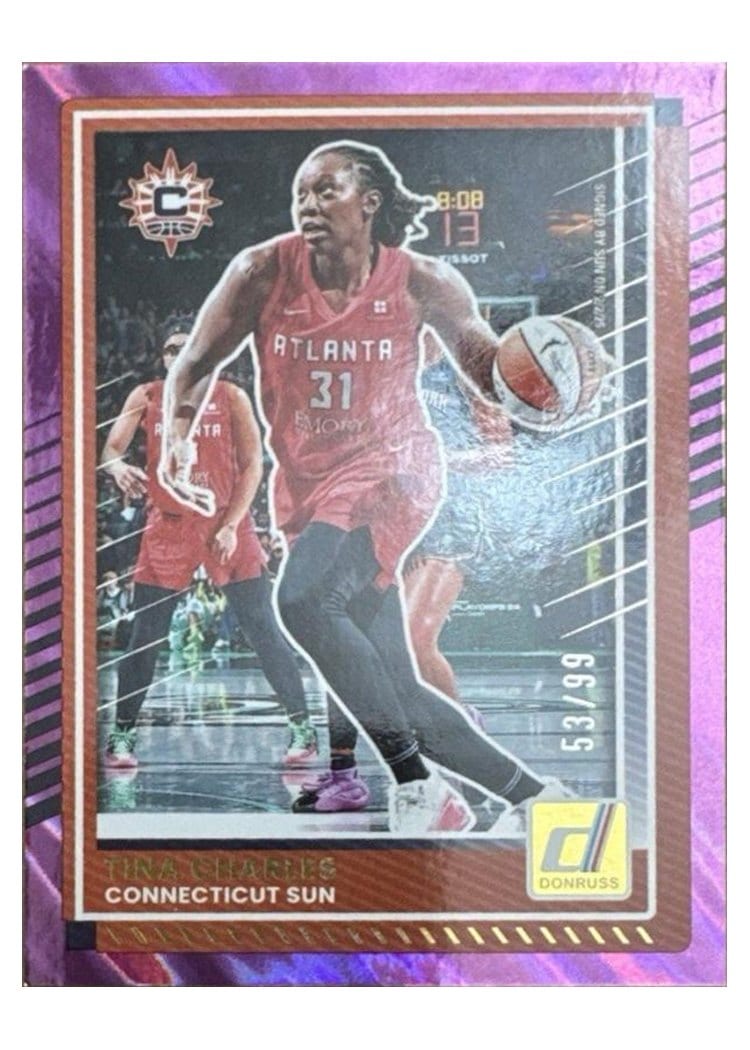 2025-26 Donruss WNBA Base Set Tina Charles #52 card