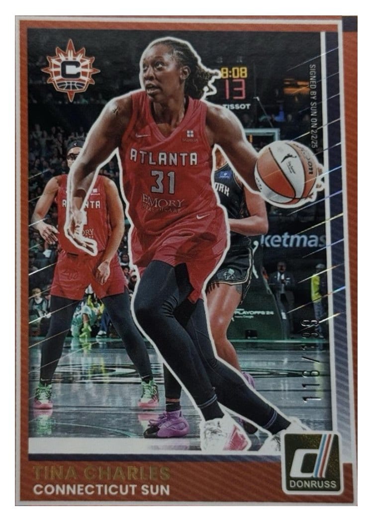 2025-26 Donruss WNBA Base Set Tina Charles #52 card