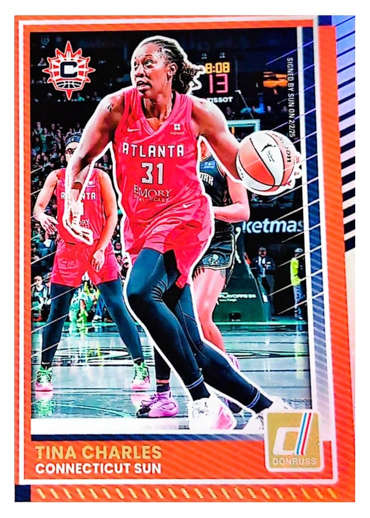 2025-26 Donruss WNBA Base Set Tina Charles #52 card