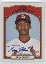 2021 Topps Heritage Minor League Real One Autographs Tink Hence #ROA-TH