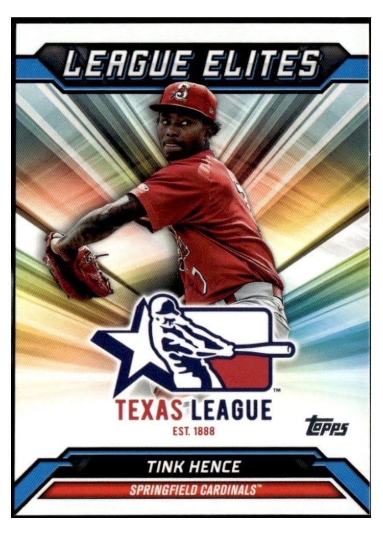 2025 Topps Pro Debut League Elites Tink Hence #LE-4 card