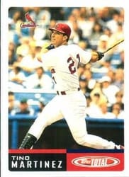 2002 Topps Total Base Set Tino Martinez #14 card