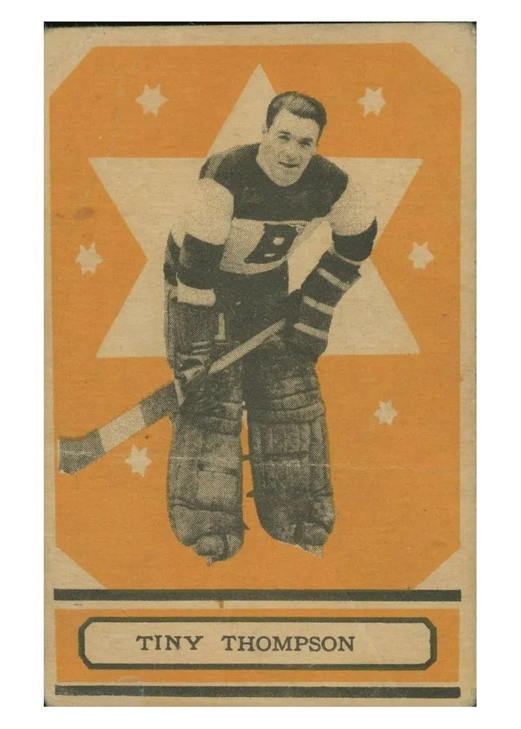 1933 O-Pee-Chee Tiny Thompson #68 card