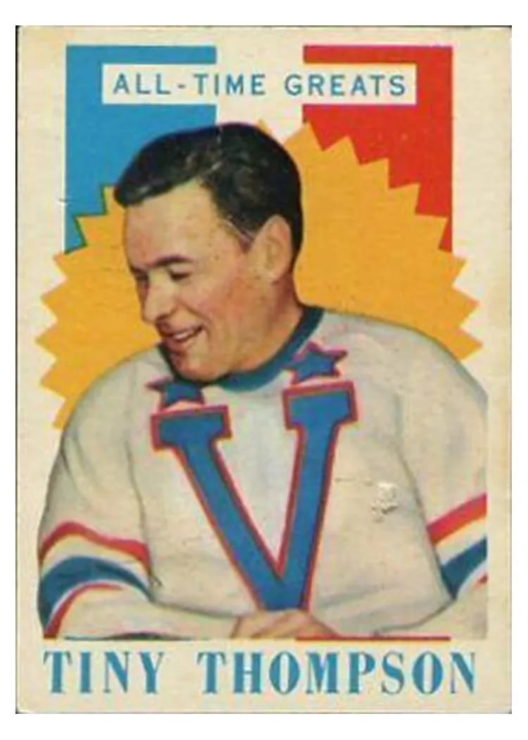 1960 Topps Tiny Thompson #55 card
