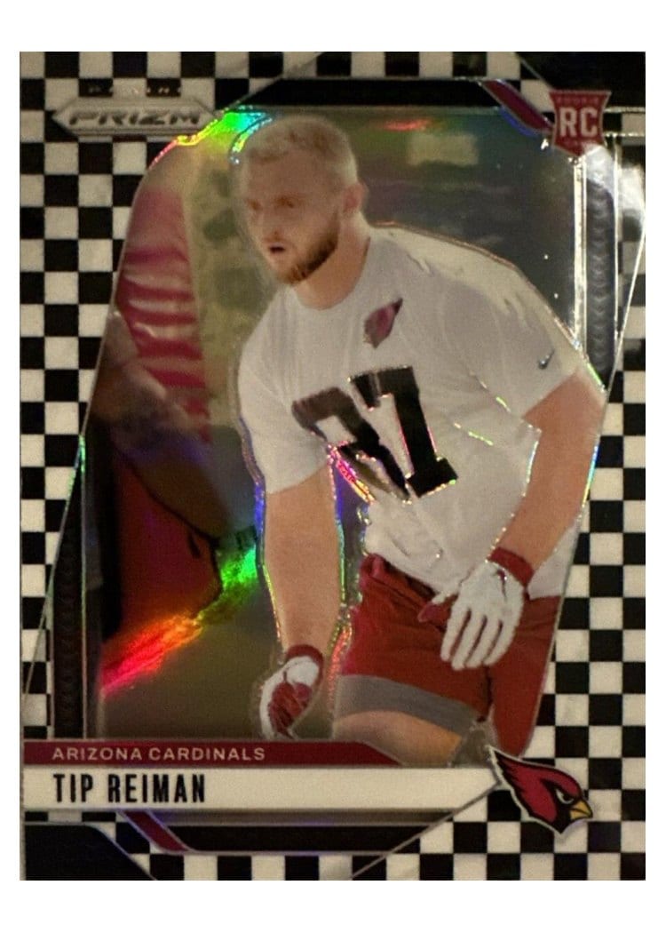 2024 Panini Prizm Base Set Tip Reiman Black White Checker #391 card