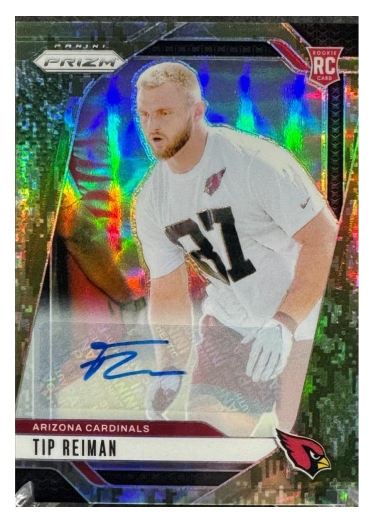 2024 Panini Prizm Base Set Tip Reiman Navy Camo #391 card