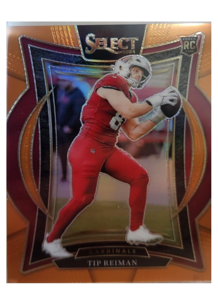 2024 Panini Select Base Set Tip Reiman Orange Prizm #50 card