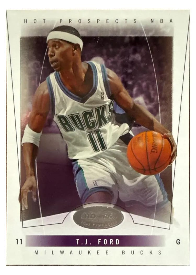 2004 Hoops Hot Prospects TJ Ford #52 card