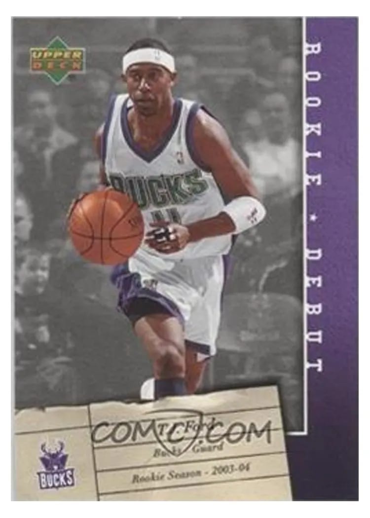 2006 Upper Deck Rookie Debut TJ Ford #50 card