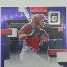 2022 Donruss Optic Rated Rookies Signatures TJ Friedl #RRS-TF card