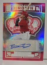 2022 Panini Capstone Crown Autographs TJ Friedl #C-TF card