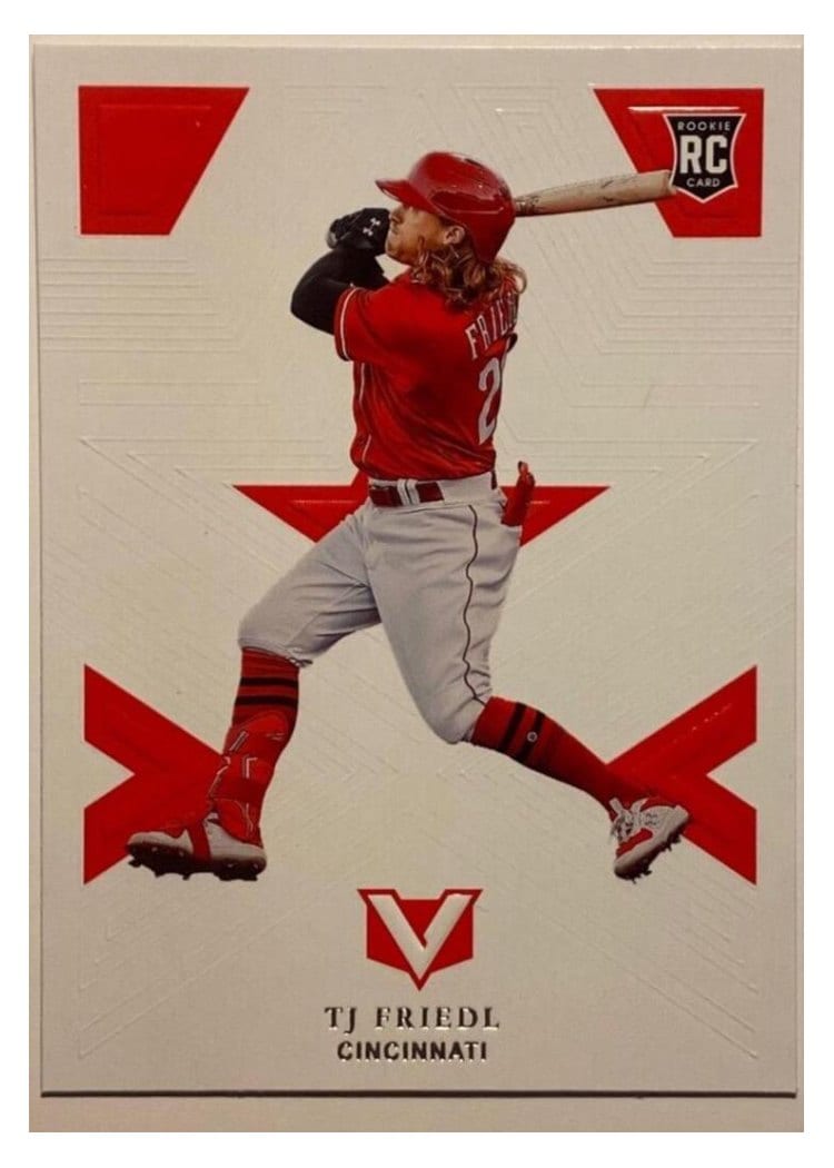 2022 Panini Chronicles Vertex TJ Friedl #9 card