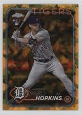 2024 Topps Chrome Update Sapphire Edition Base Set TJ Hopkins #USCS311 card