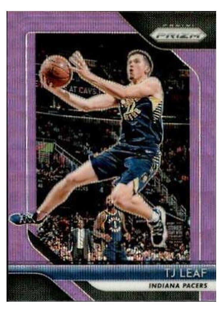 2018-19 Panini Prizm Base Set TJ Leaf #124 card